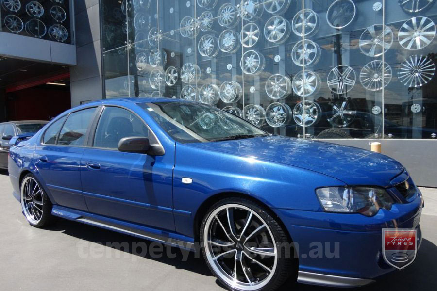 20x8.5 20x9.5 Lenso Eurostyle 7 ES7 on FORD FALCON