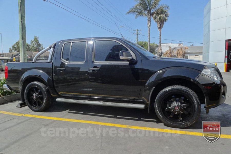 20x9.0 Ballistic Anvil on NISSAN NAVARA