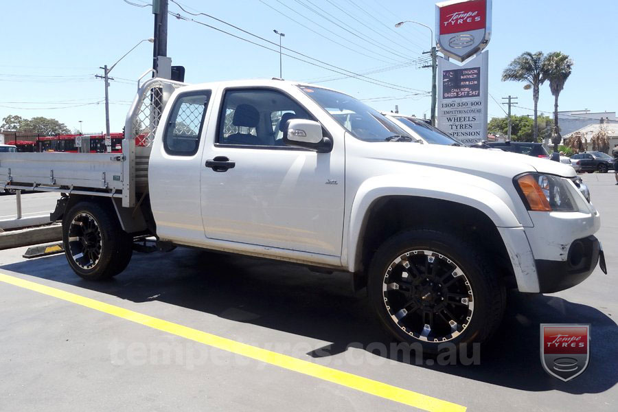 18x9.0 Incubus Crusher on HOLDEN COLORADO