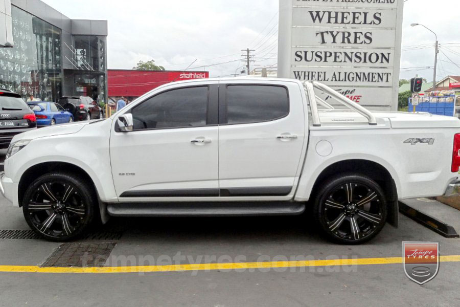 22x9.5 Ballistic Outlaw on HOLDEN COLORADO