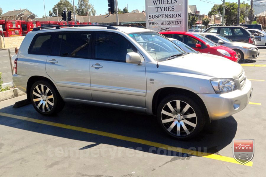 19x8.0 Kspeed Biaggi on TOYOTA KLUGER