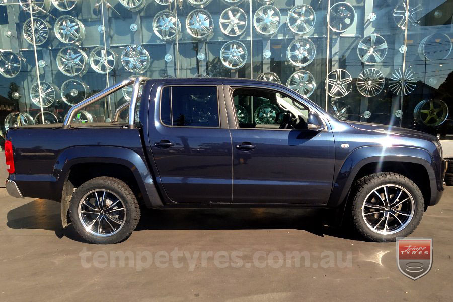 18x7.5 Lenso Eurostyle 7 ES7 on VW AMAROK