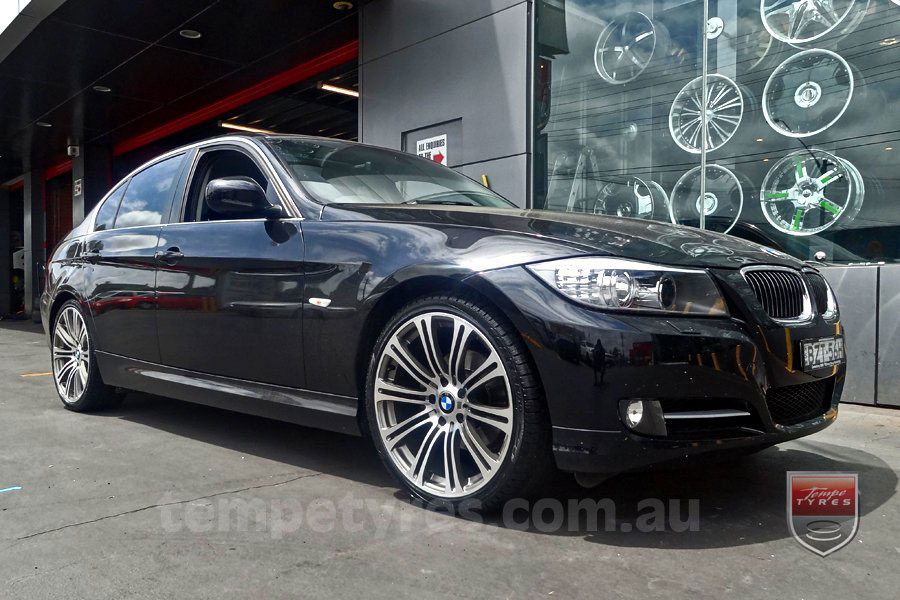 19x8.0 19x9.0 E92M3 on BMW 3 SERIES