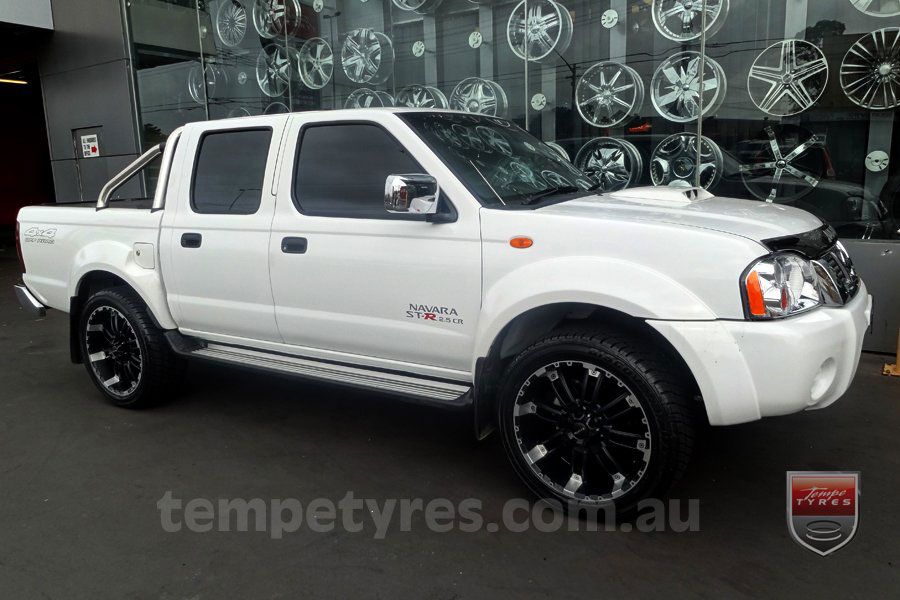 20x9.0 Incubus Crusher on NISSAN NAVARA