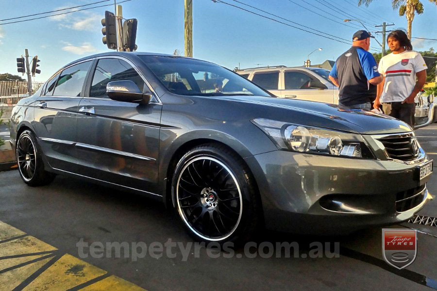 18x8.0 Lenso Type-M MBJ on HONDA ACCORD 