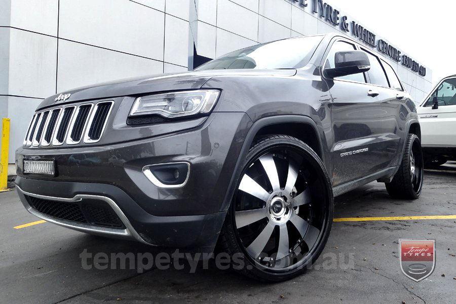 24x10 Lenso Concerto - BKI on JEEP GRAND CHEROKEE