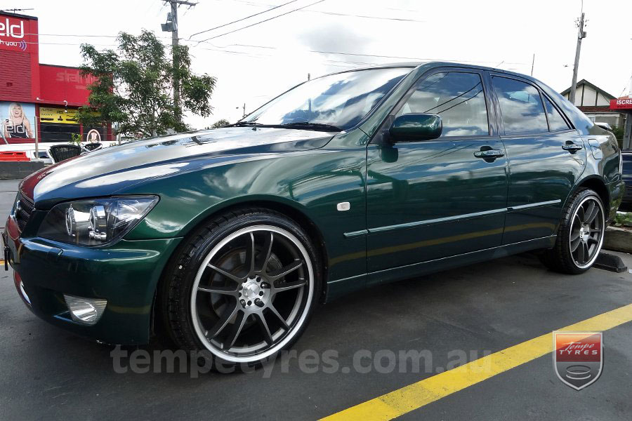 19x8.5 Lenso DC5 on LEXUS IS