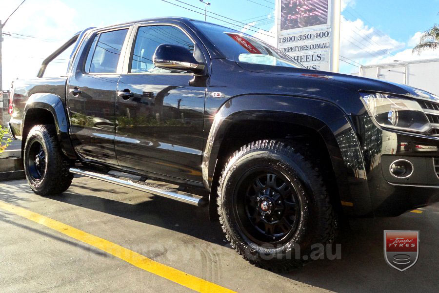 17x9.0 Ballistic Scythe on VW AMAROK