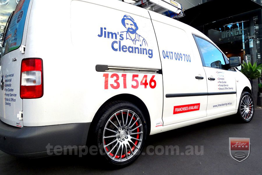 17x7.5 Fox X-tuning on VW CADDY