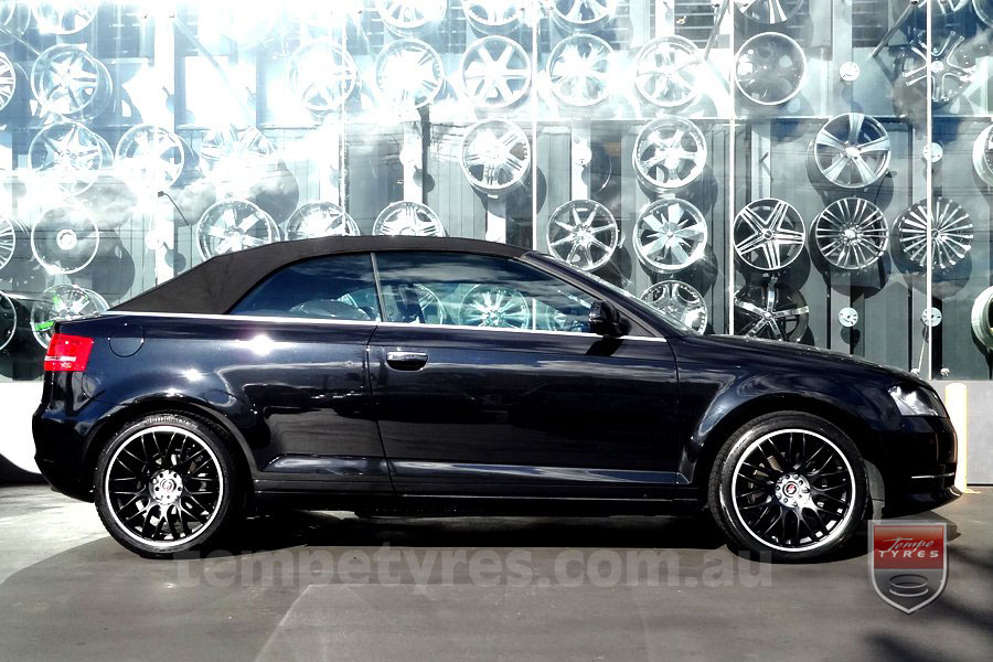 17x7.0 Lenso Type-M - MBJ on AUDI A3