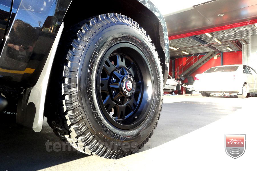 17x9.0 Ballistic Scythe on VW AMAROK