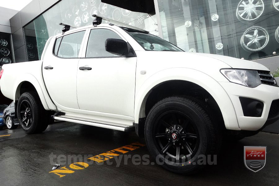 17x9.0 Ballistic Razorback on MITSUBISHI TRITON