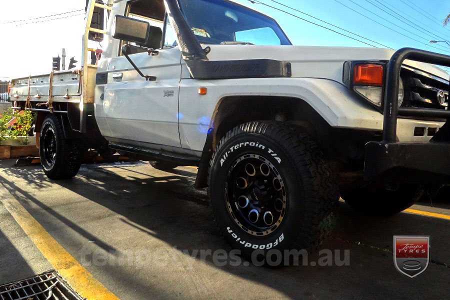 16x8.0 Ballistic Bullet on TOYOTA LANDCRUISER