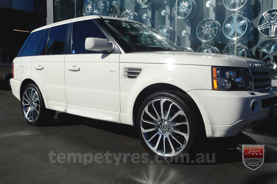 22x9.5 Autobiography GM on RANGE ROVER SPORT