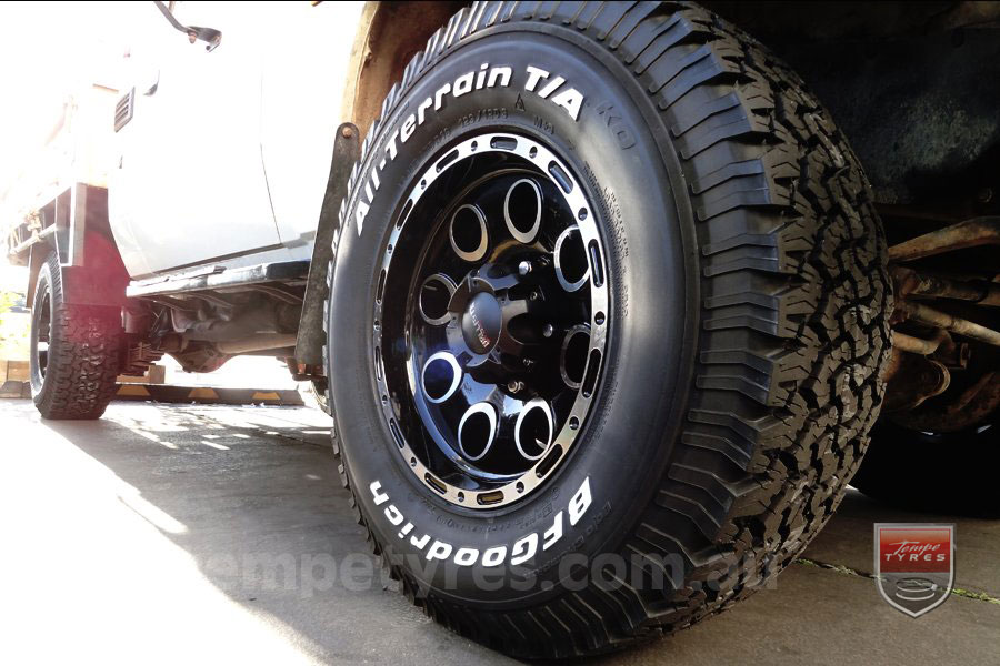 16x8.0 Ballistic Bullet on TOYOTA LANDCRUISER