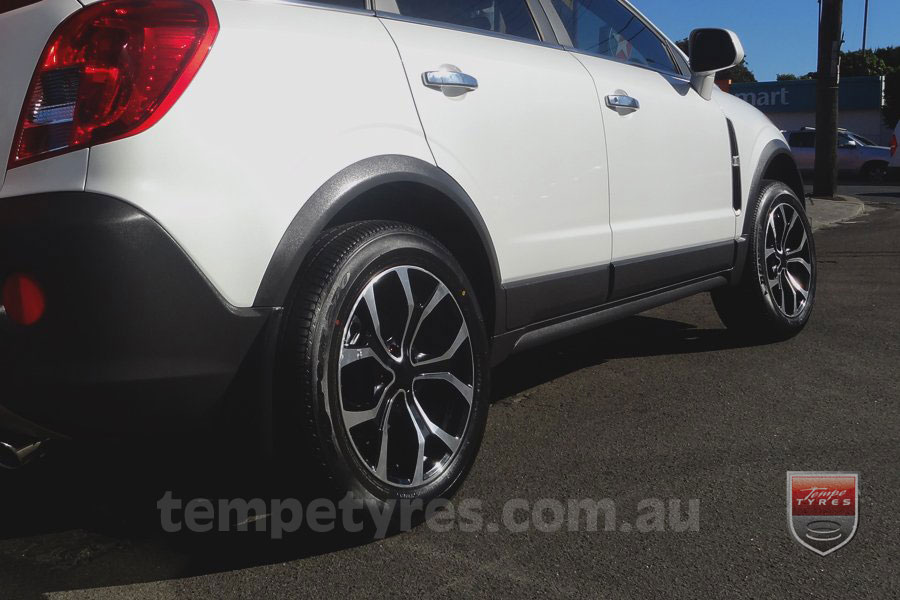 18x8.0 Lenso Eurostyle 5 ES5 on HOLDEN CAPTIVA