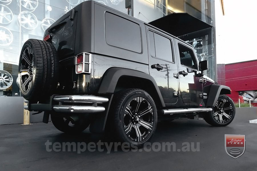 20x9.0 Ballistic Outlaw on JEEP WRANGLER