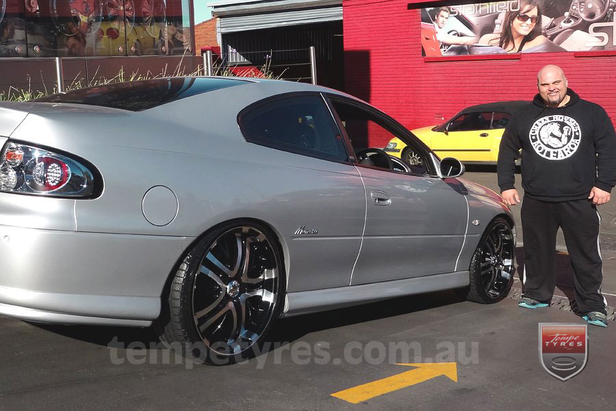20x9.0 Incubus Paranormal on HOLDEN MONARO 