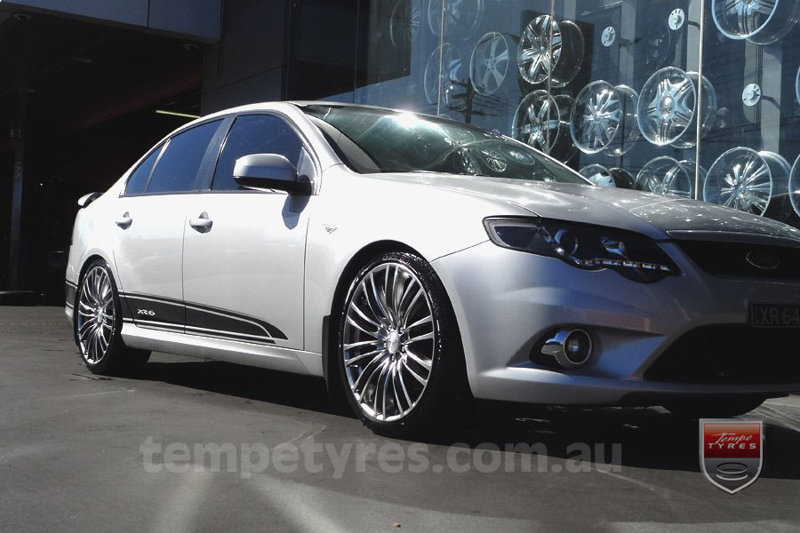 20x8.5 Lenso Como Shadow on FORD FALCON