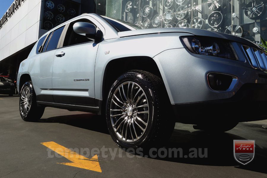 18x8.0 Lenso Como - HB on JEEP COMPASS