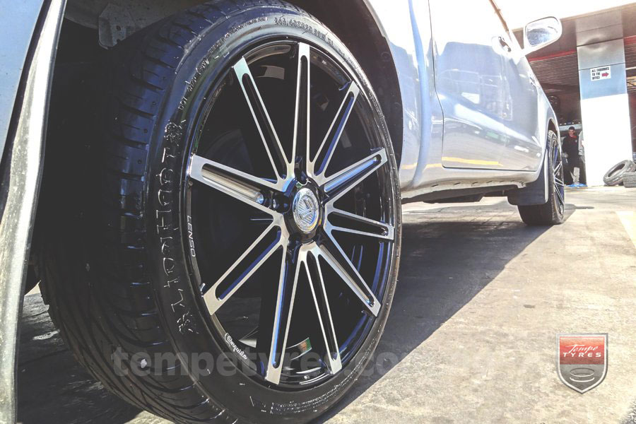 20x8.5 20x9.5 Lenso Conquista 8 CQ8 on TOYOTA HILUX