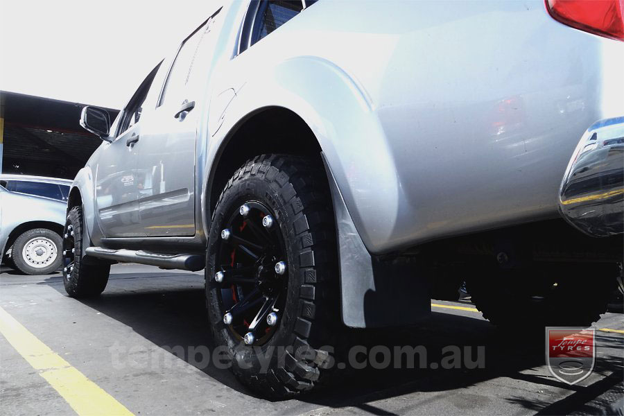 17x9.0 Ballistic Jester on NISSAN NAVARA