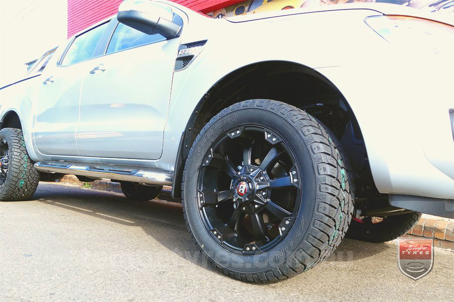 17x9.0 Ballistic Morax on FORD RANGER