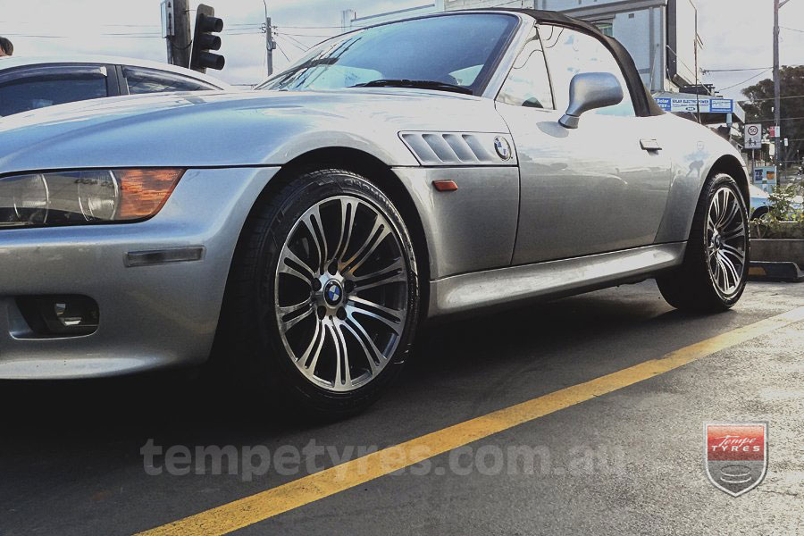 18x8.0 E92M3 on BMW Z