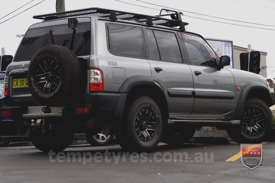 16x8.0 Ballistic Hyjak on NISSAN PATROL