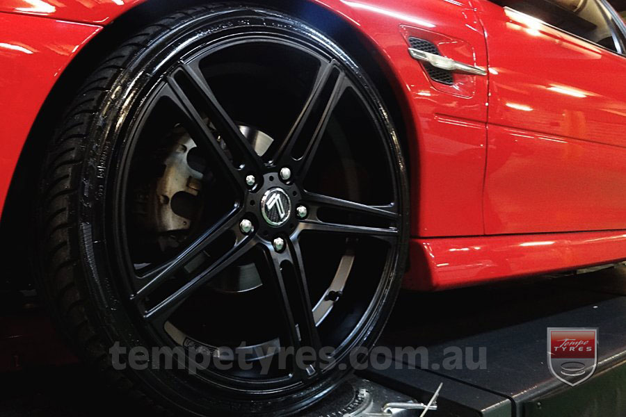 20x8.5 20x10 Lenso Conquista 6 SB CQ6 on HOLDEN COMMODORE