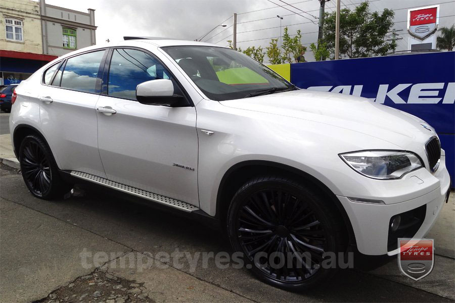 22x9.0 Lenso ESA Black on BMW X6