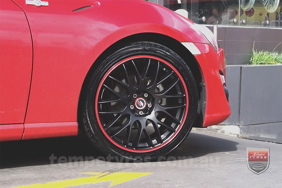 18x8.0 Lenso Type-M MBRG on TOYOTA 86