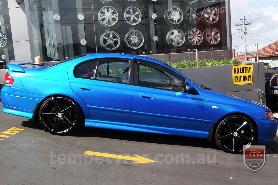 20x9.0 20x10.5 Lenso Conquista 7 MKS CQ7 on FORD FALCON