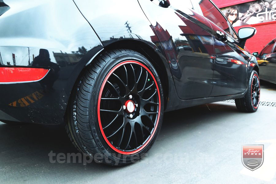 17x7.0 Lenso Type-M - MBRG on FORD FIESTA