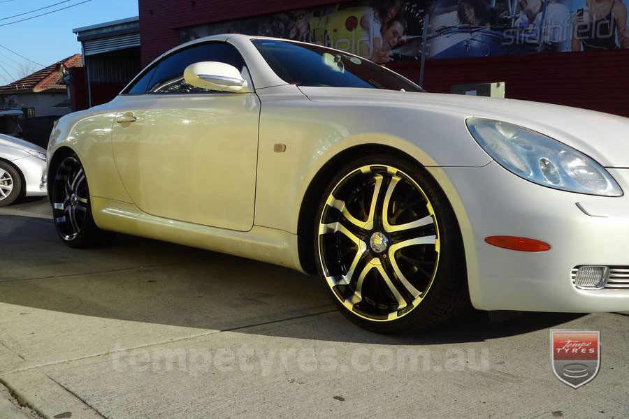 20x8.5 Incubus Paranormal on LEXUS SC