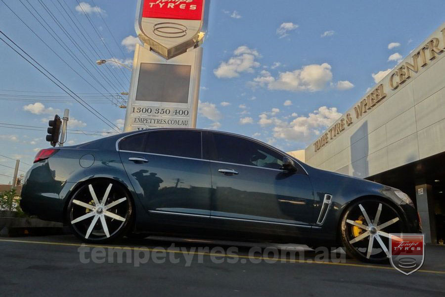 22x8.5 Incubus Zenith - MB on HOLDEN COMMODORE VF