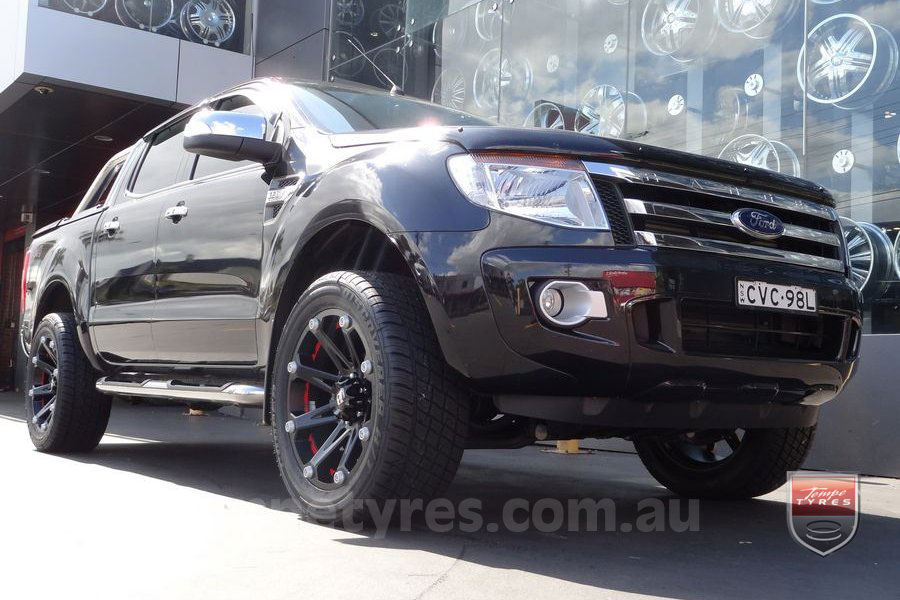 20x9.0 Ballistic Jester on FORD RANGER