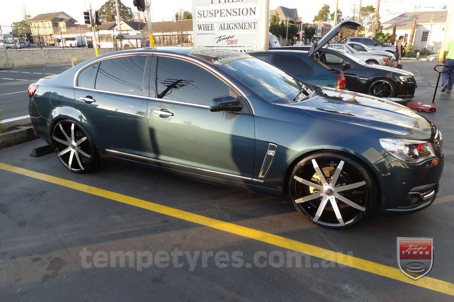 22x8.5 Incubus Zenith - MB on HOLDEN COMMODORE VF