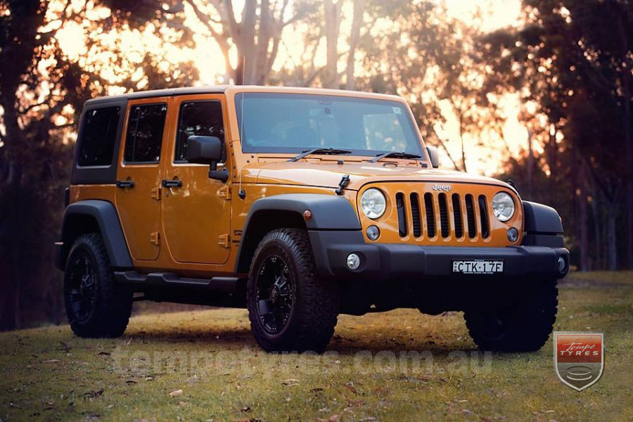 17x9.0 Ballistic Morax on JEEP WRANGLER