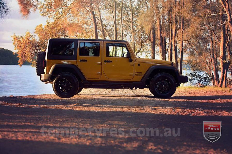 17x9.0 Ballistic Morax on JEEP WRANGLER