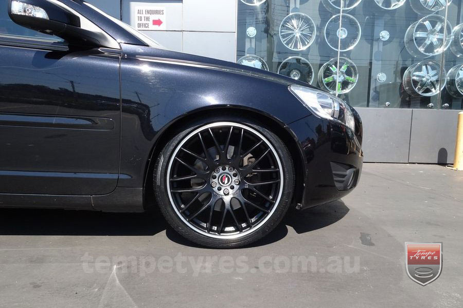 19x8.5 Lenso Type-M MBJ on VOLVO C70