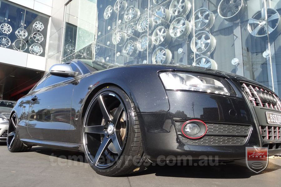 20x9.0 20x10.5 Lenso Conquista 7 MKS CQ7 on AUDI S5