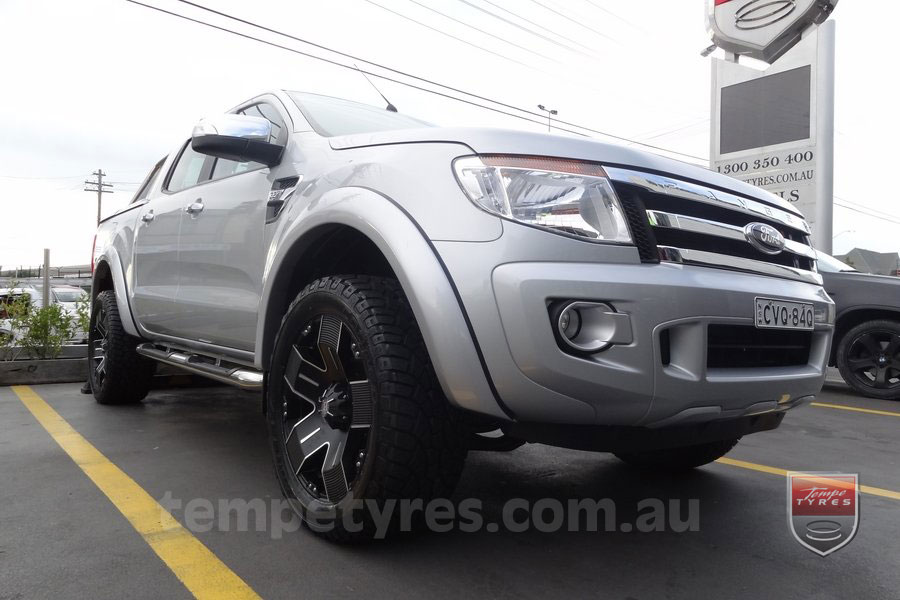 20x9.0 Ballistic Hyjak on FORD RANGER