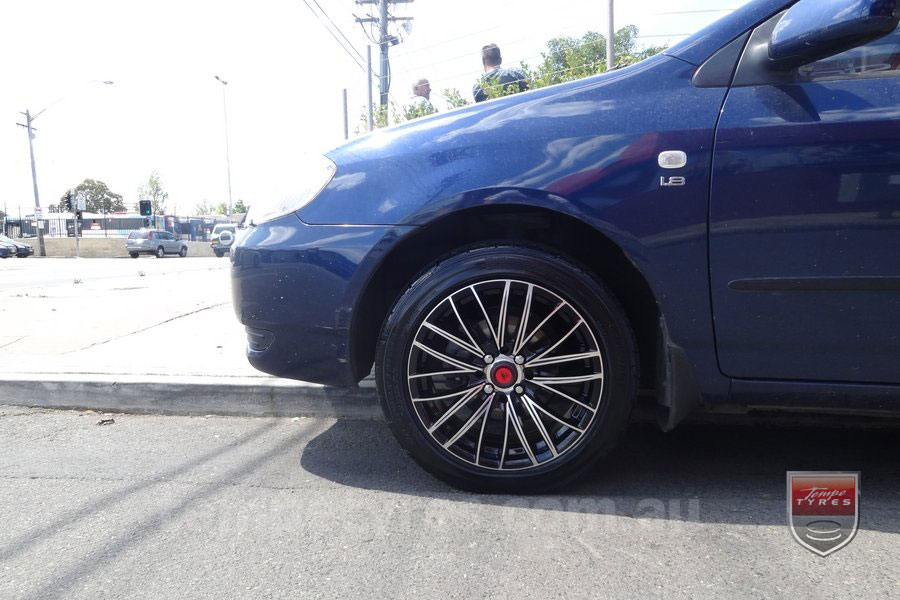 16x7.0 Samurai Dojo on TOYOTA COROLLA