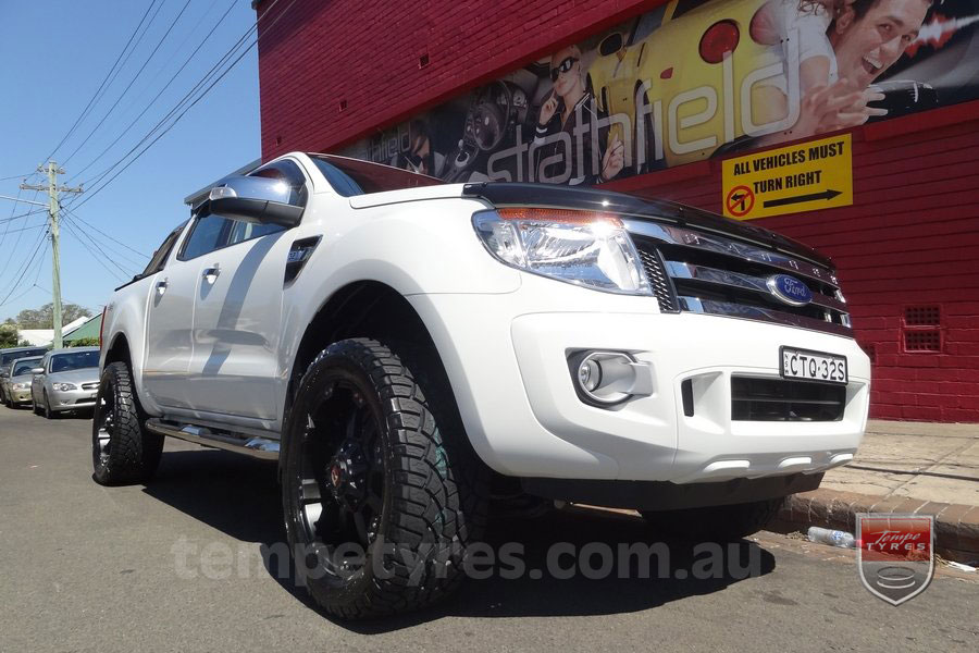 20x9.0 Ballistic Morax on FORD RANGER