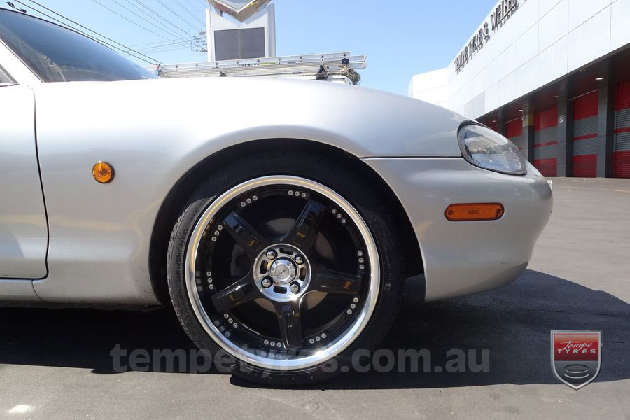 17x7.5 Lenso Expore on MAZDA MX5