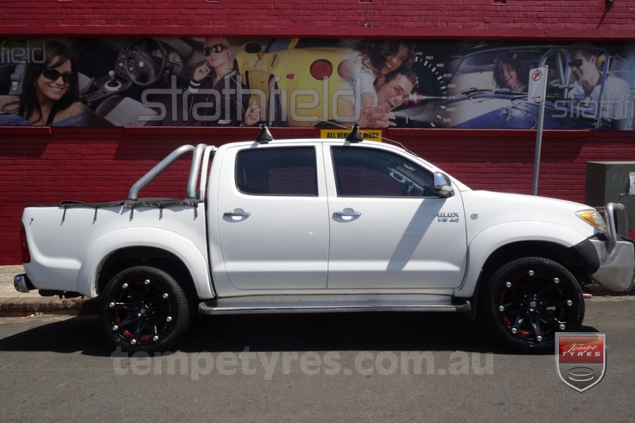 20x9.0 Ballistic Jester on TOYOTA HILUX SR5