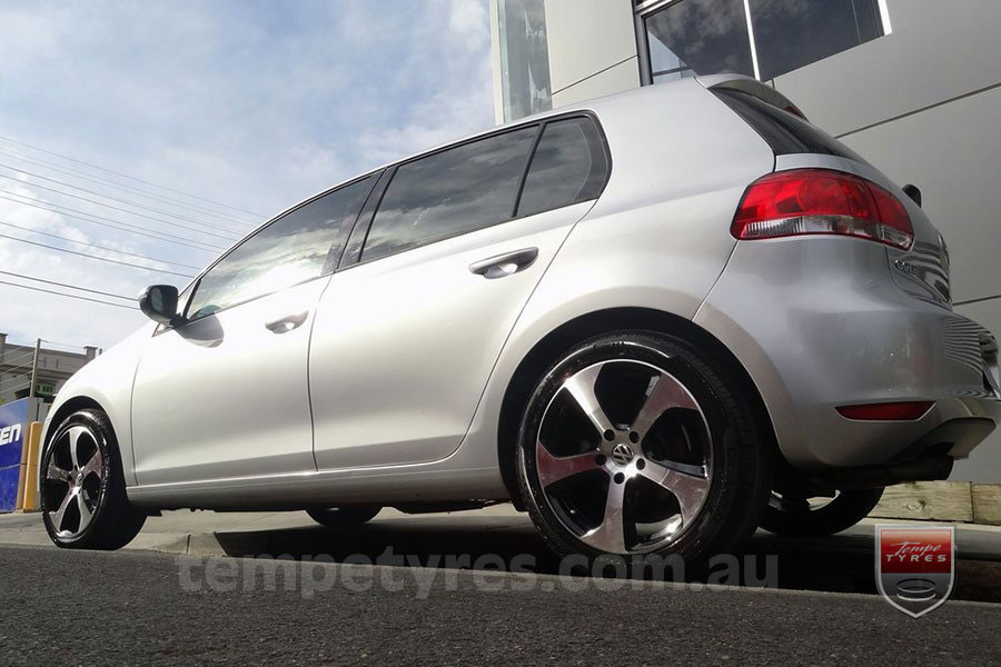 17x7.5 VGT on VW GOLF