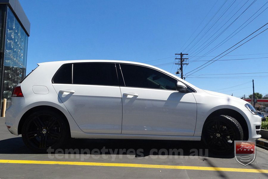 18x8.0 R Spec Black on VW GOLF