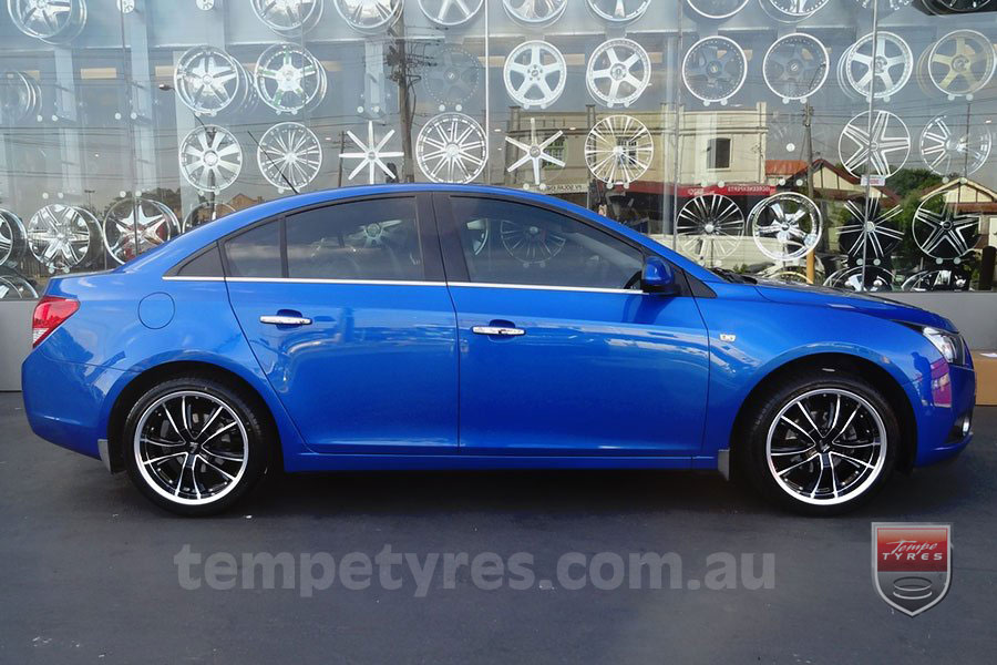 18x7.5 Lenso Eurostyle 7 ES7 on HOLDEN CRUZE